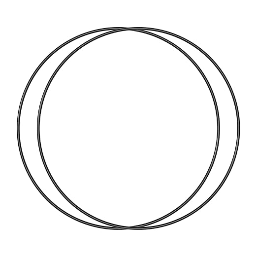 for Gamma2 Seal Replacement O-Ring (one Pair) for 9" lids (Pet Food containers) (Pack of 2)
