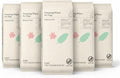 Kindfull Dog Grooming Wipes – 5 Pack (300 Total), Botanical Mint Scent – Gentle, pH-Balanced Pet Wipes for Paws & Fur – Plant-Based, Alcohol-Free – 7.9" x 7.7" Each