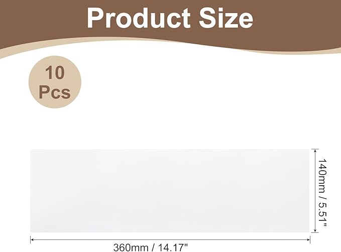uxcell Anti Scratch Furniture Protector, 10 Sheets 19" x 6" Single-Sided Sticky Couch Protector from Cat Claws, Clear Protectors from Cats Scratching for Sofa Corners, Walls, Doors
