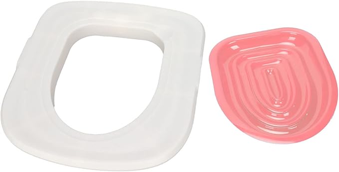 Cat Potty Training Kit, Reusable Cat Urinal Seat for Teaching Toilet Training (White Tray, 1)