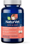 NaturVet Brewers Dried Yeast Formula with Vitamins for Dogs and Cats, Chewable Tablets, Made in The USA with Globally Source Ingredients 1000 Count,