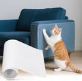 uxcell Anti Cat Scratch Furniture Protector, 1 Roll 118" x 5.9" Single-Sided Sticky Couch Protector from Cat Claws, Clear Protectors from Cats Scratching for Sofa Corners, Walls, Doors