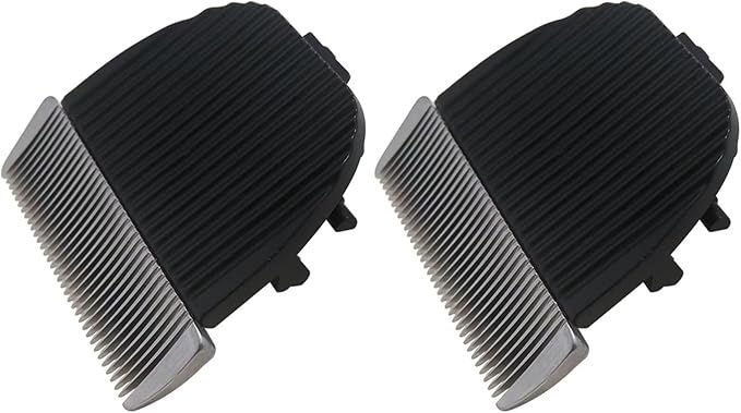 2-Pack Low Noise Pet Grooming Clippers Replacement Blades for HOLDOG Dog Grooming Kit, Ceramic Edge for Smooth Cutting Fits for Cat Clippers