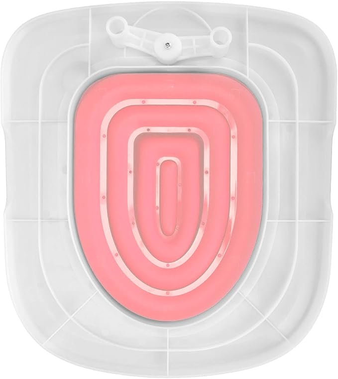 Cat Potty Training Kit, Reusable Cat Urinal Seat for Teaching Toilet Training (White Tray, 1)