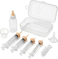 Pet Nursing Supplies, Kitten Bottle Feeding, Nursing Nipples for Newborn Kittens and Puppies, Pet Medicine Feeder, Kitten Bottles Starter Supplies