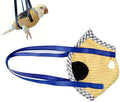 Portable Bird Traval Carrier Bag, Ultra-Soft Bird Diaper Flight Suit for Small Medium Parrots, Escape Resistant Outdoor Harness Vest, for Daily Outdoor & Nail Trimming, Ideal Gift for Birds Lovers