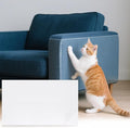 uxcell Anti Scratch Furniture Protector, 8 Sheets 17" x 10" Single-Sided Sticky Couch Protector from Cat Claws, Clear Protectors from Cats Scratching for Sofa Corners, Walls, Doors
