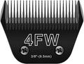 Audoc Wide Blade 4FW, Dog Grooming Blade Compatible with Andis,Oster A5,Wahl km10 Clippers, Grooming Wide Blade, A5 Type Blade,for Animal Dog,Cat,Horse (4FW/1PC)