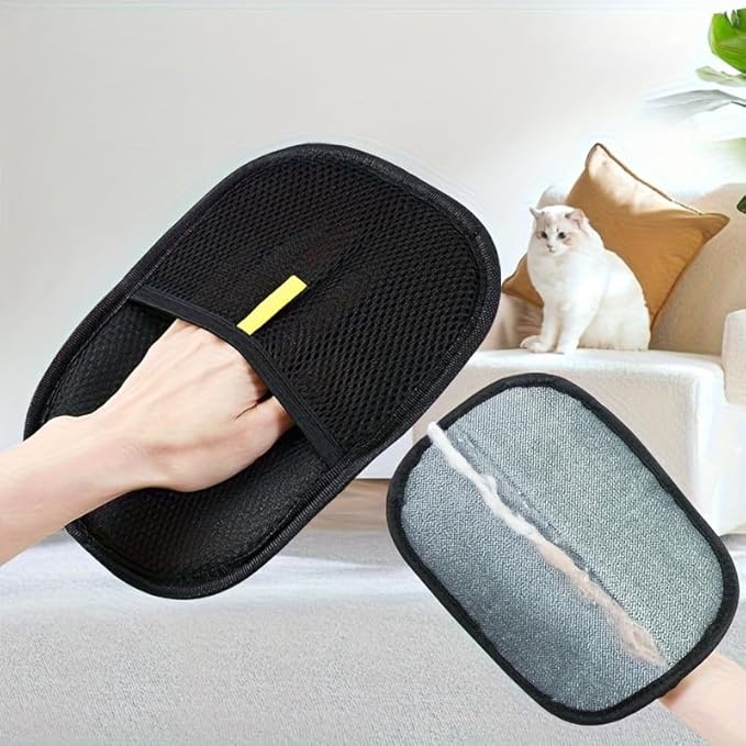 1Pcs Pet Hair Removal Glove Efficient Pet Grooming Gloves Reusable Cat Grooming for Hair Removal