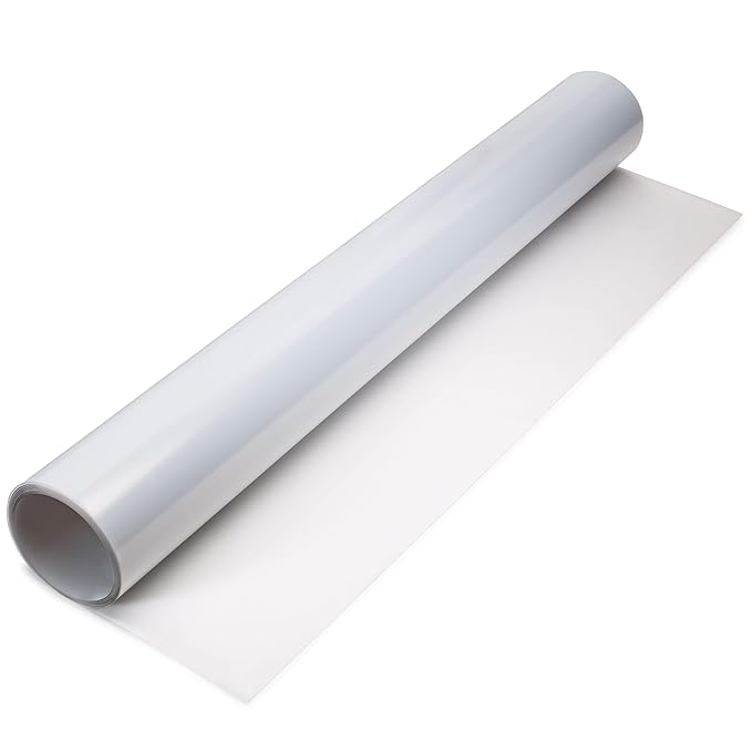Cardinal Gates KS5 Banister Shield Protector - Clear Indoor Banister Guard for Babies - Shatterproof Plastic Banister Guard for Pets - Made in The USA - 5 Foot Roll