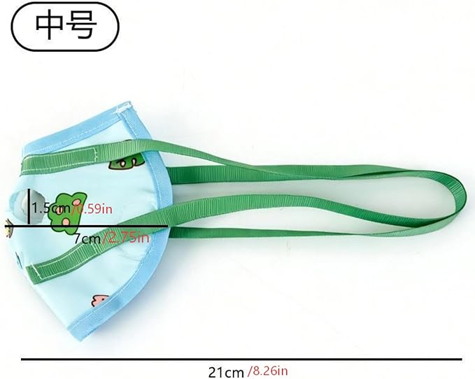 Portable Bird Tote Bags, Small and Medium-Sized Parrot Escape Resistant Tote Bags, Safety Belts, Scratch Resistant Protective Clothing for Daily Outdoor Activities and Nail Trimming (Medium Size)