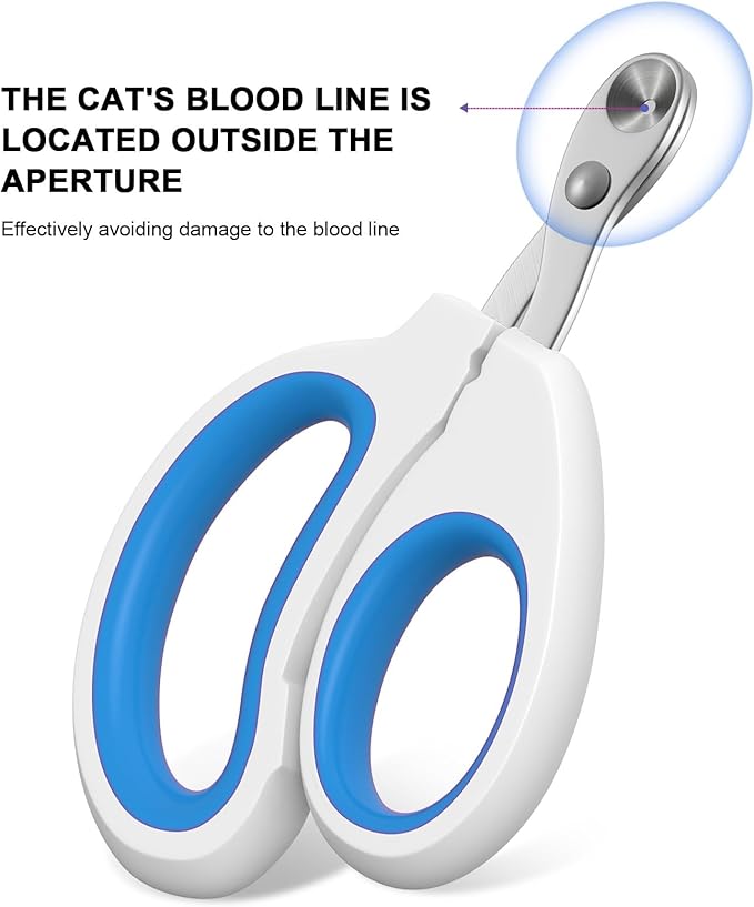 Aogeili Cat Specific Nail Clipper, Avoiding Excessive Cutting, Suitable for Beginners. It Can Also be Used for Small Animals Such as Birds, Hamsters, Rabbits, Hedgehogs, Ferrets, Guinea Pigs, Etc.