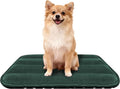 Dog Crate Pad, Ultra Soft & Anti-Slip Kennel Mat, Secure Fit for Metal Crates & Dog Cages, Washable Cozy Bed for Small Medium Large Dogs (Green, M(28"*16"*1.5"))