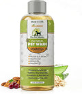 Oatmeal Dog Shampoo and Conditioner for Allergies, Itching and Sensitive Skin - Smelly, Itchy Pet Cleaning Supplies - Puppy Wash, Anti Itch and Dandruff, Organic Formula - Suitable for Cats