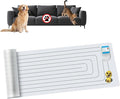 Scat Shock Mat for Dogs and Cats Indoor, Pet Shock Mats for Training Pets, Electric Repellent Mat Keeps Dogs and Cats off Counter, Couch and Sofa,3 Training Modes (One Piece 60"x 12" With Tester)