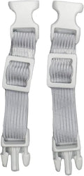 Strap Extenders Pair for Chicken/Duck Diapers by Uni Infinity (Strap Extenders White Side Release Buckle, One Size, 1, Count)