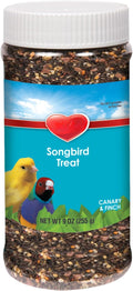 KayteeSongbird Treat Jar - Canary & Finch Size 9 oz (Pack of 1)