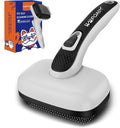 Cat Brushes for Indoor Cats,Skin Friendly Cat Brush for Shedding & Grooming Brush for Long or Short Haired Cats, Easy Clean Retractable Bristles, Grey