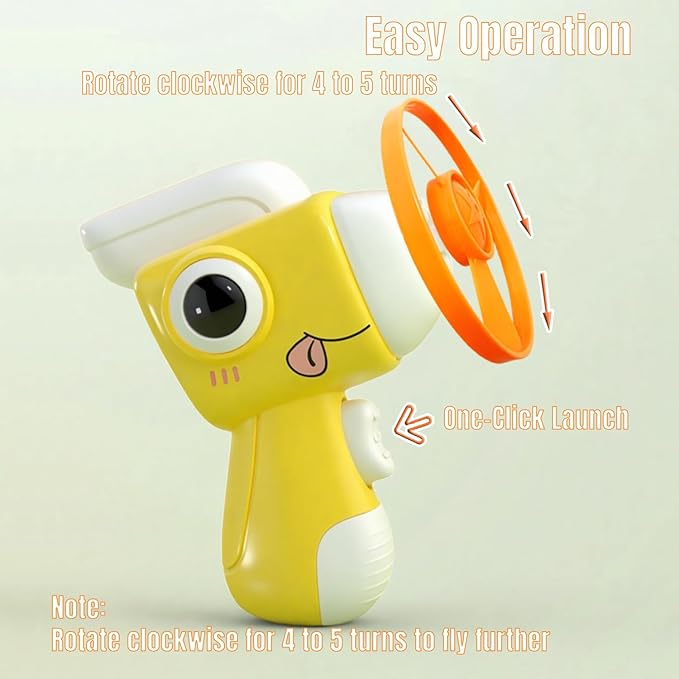 Cat Toy Launcher,Cat Fetch Toy & Hunting Toys for Indoor Cats,Cat Toys Set with 8 Launch Discs,Funny Interactive Cat Toys for Bored Indoor Cats