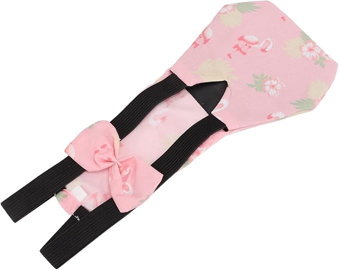 Reusable Poultry Diapers with Bow Tie, Pet Chicken Nappies for Ducks Hens Rooster Goose