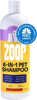 Dog Shampoo and Conditioner [16 oz.] 6-in-1 All Natural Pet Wash - Deep Clean, Odor Eliminating, Itch Relief, Moisturizing, Detangling, Reduce Shedding - 1 Pack