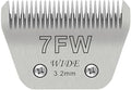 Audoc Wide Blades for Dog Grooming Blades Compatible with Andis,Oster A5,Wahl km10 Dog Clippers Stainless Steel Blades Blades for Animal Dog,Cat,Horse, (#7FW(3.2mm))
