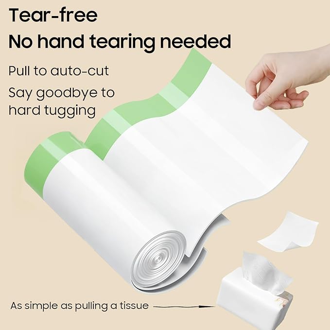 90 Tear-free Count Cat litter bags Liners Only Compatible with MW-SC01 MW-SC02 MeoW Self-cleaning Cat Litter Box,Leak-proof 18" x 12.6"