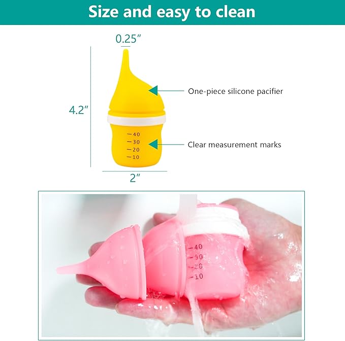 Pet Feeding Bottle for Puppies and Kittens,40ml Green