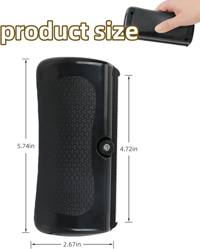 Deshedding Brush for Dogs, Cats, Horses - Removes Loose Hair, Dog Brush for Shedding, Pet Hair Removal Tool with Easy-Hold Handle, 1PCS