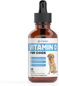 Vitamin D for Dogs | Supports Strong & Health Bones | Vitamin D Supplements for Dogs | Vitamin D Dog | Dog Vitamins and Supplements | Dog Vitamins Multivitamin | Vitamins for Dogs | 1 fl oz