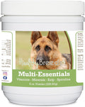 Healthy Breeds German Shepherd, Saddle, Multi-Essentials Powder for Dogs - an Ideal Supplement of Vitamins, Minerals & Antioxidants for Your Dog - 8 oz