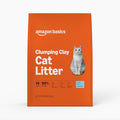 Amazon Basics Clumping Cat Litter, Unscented, Hard Clumping Formula, 99% Dust Free, 14 lb Bag