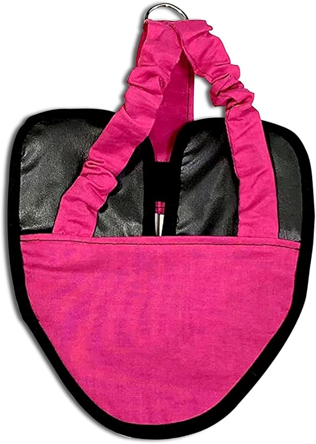 Hen Holster Premium Starter Kit - Bird Diaper, Wrap Around for Hens, Roosters, Ducks - Leak-Proof, Comfortable Bird Harness with Sewn-in Liner, Secure Hook & Loop Closure - Large, Pink