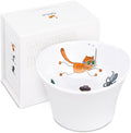 Elevated Cat Bowls for Water – Raised Bowl for Indoor Cats – Whisker Fatigue Shallow Cat Dishes – Vet-Recommended Height & Modern Pedestal Design – Non-Slip & Dishwasher-Safe – 8 oz, Original