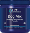 Life Extension Dog Mix, Dog Vitamins and Supplements, probiotics, L-carnitine, B12, folic Acid, Vitamin C, Vitamin E, Rosemary, Nutrient Absorption, Gluten-Free, Non-GMO, 60 Servings