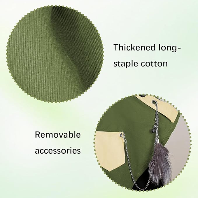 La La Pet Parrot Anti-Scratch Shoulder Protector Pet Bird Training Shoulder Cape Parrots Poop Shawl Diaper Flight Suits and Accessories for Macaws Cockatoos Parakeets Cockatiels Green