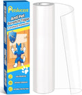 Petslucent Cat Scratch Furniture Protector: Cat Anti Scratch Tape - Door Protector from Dog Scratching - Clear Training Self Adhesive Tape for Carpet, Sofa, Couch, Door (118in x 11.8in)