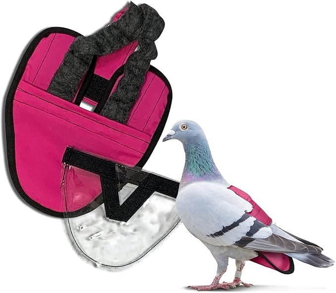 Hen Holster Starter Kit - Wrap-Around Duck Diaper w/Removable Liner & Fixed Tab - Durable, Secure Fit, Easy-to-Wear - Essential Duck Supplies for Real Ducks, Made in USA - Pnk, XS