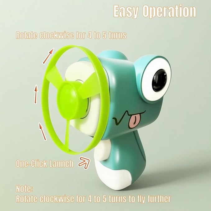 Cat Toy Launcher,Cat Fetch Toy & Hunting Toys for Indoor Cats,Cat Toys Set with 8 Launch Discs,Funny Interactive Cat Toys for Bored Indoor Cats (Green)