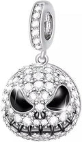 Pet Charm, Cute Dog Charm, Animal Dangle Charm, Sterling Silver Charm, Gift For Women, Friends, Wife, Mother, Christmas, and Halloween, Compatible With Pandora