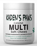 Kaden’s Canine Dog Multivitamin Chews – Daily Dog Vitamins, Multi Soft Chews, Dog Multivitamin Supplement, 60 Chews, 6.35 oz