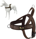 Plutus Pet No Pull Dog Harness with Breathable Mesh Padded, Adjustable Reflective Escape Proof Dog Harness, Quick Fit Dog Vest Harness for Small Medium Large Dogs(XL, Chocolate)