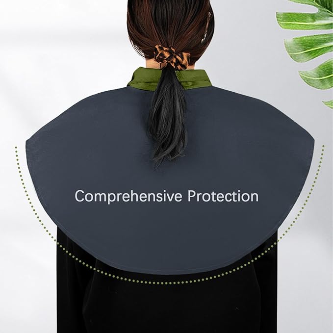 La La Pet Parrot Anti-Scratch Shoulder Protector Pet Bird Training Shoulder Cape Parrots Poop Shawl Diaper Flight Suits and Accessories for Macaws Cockatoos Parakeets Cockatiels Gray