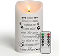 Dog Memorial Gifts for Loss of Dog Sympathy Gift, Sympathy Candle for Cat, Condolence Present for Pet Lovers, Friends to Remember Doggie, Marking Bereavement and Grief(4" x 7")