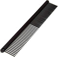 Ryan's Pet Supplies Paw Brothers Greyhound Style Comb for Dogs, Professional Grade Grooming Tool, Remove Knots and Tangles, True Teflon, Fine/Coarse, Ergonomic Handle, 7 inch