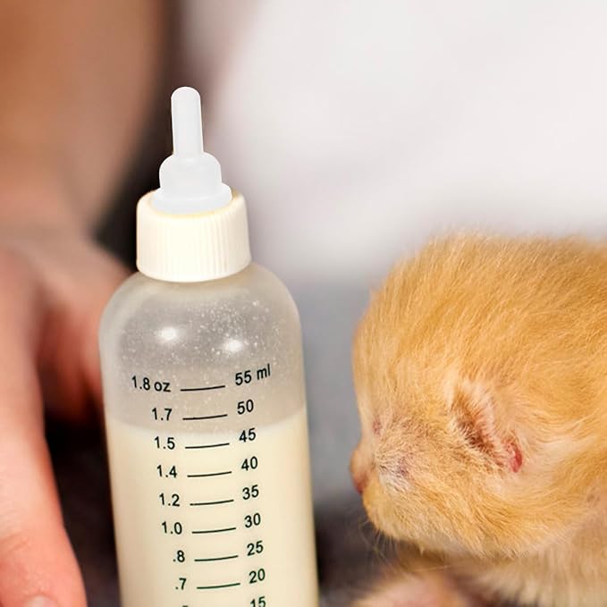 FAVOMOTO 40PCS Pet Feeding Bottle Nipples, Silicone Nursing Nipple Replacement Pet Feeding Syringe for Rabbits Chinchillas and Animals Accessories