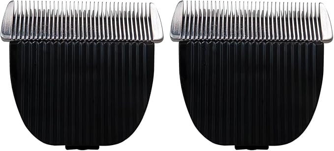 Latest Upgrade 2-Pack Pet Grooming Replacement Blades for HOLDOG Dog/Cat Grooming Kit, Ceramic Edge for Smooth Cutting Clippers