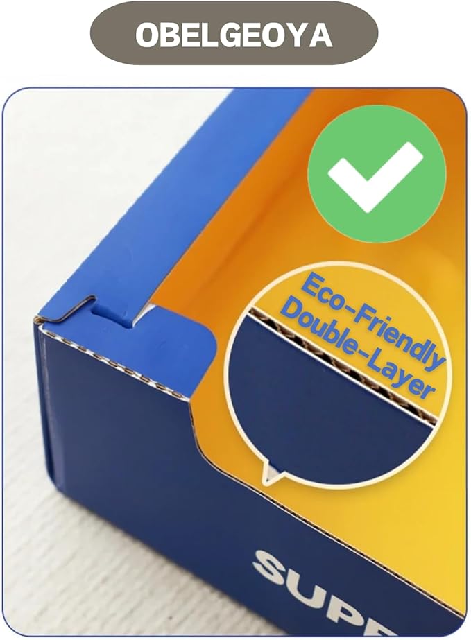 Waterproof Disposable Cat Litter Boxes with Waterproof Coating – Foldable Cardboard Litter Box for Cats, Portable & Travel Friendly, Leak-Resistant, 15" x 12" x 4.7"