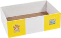 Timmy The Cat’s XL Cardboard Cat Scratcher Box - Snarky Pets Cat Scratch Lounge & Cat Bed - Durable Corrugated Scratch Pad for Large Cats & Chonks-Flat Pack with one pad