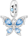 925 Sterling Silver Charm For Bracelets Animals Pets Insects Butterflie Cat Dog Charms Bead For Women Jewelry Gifts